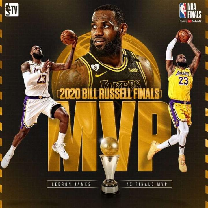 王者风范!詹姆斯第四次加冕总决赛mvp