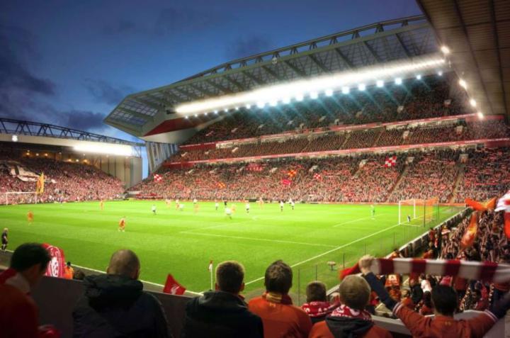 安菲尔德球场(anfield stadium),.