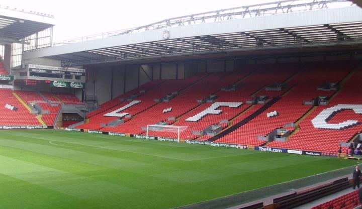 安菲尔德球场(anfield stadium),.