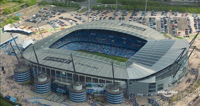 伊蒂哈德球场(etihad stadium) 使用球队:曼城