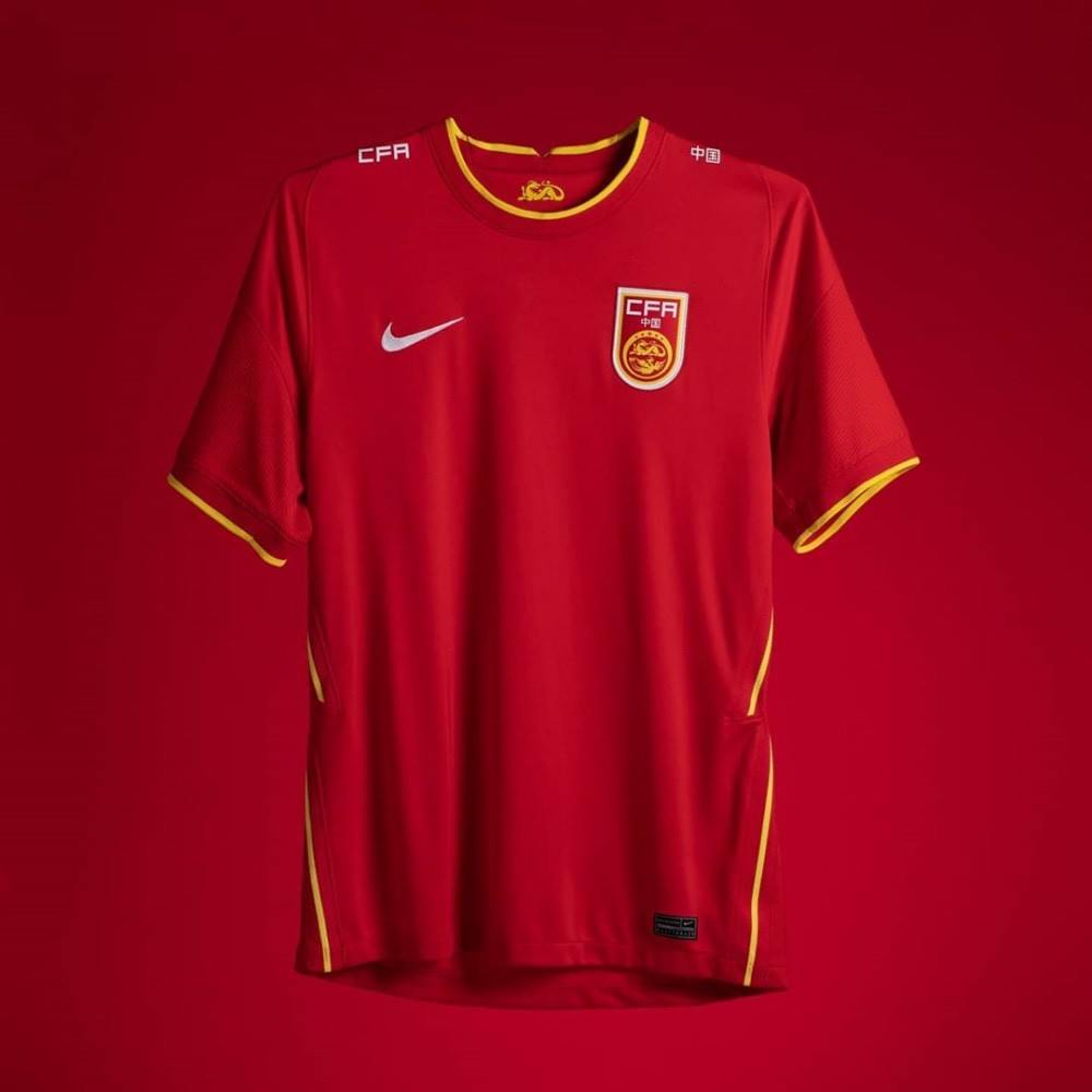 nike x 中国国家队2021款主客场球衣发布.