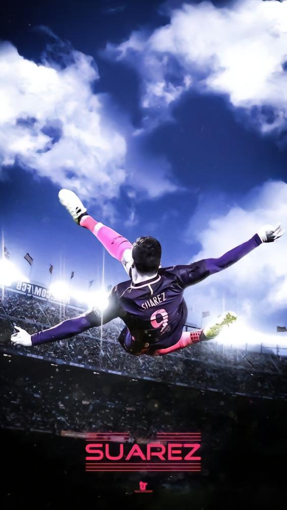 侠世壁纸:西甲巴萨苏亚雷斯壁纸第一期