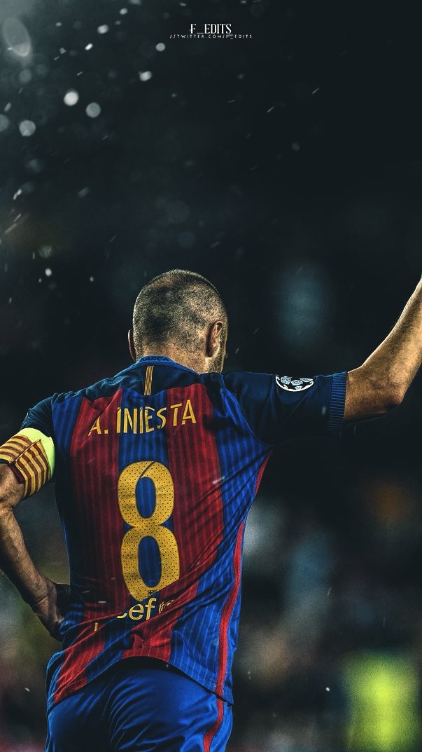 壁纸秀伊涅斯塔国家队生涯谢幕