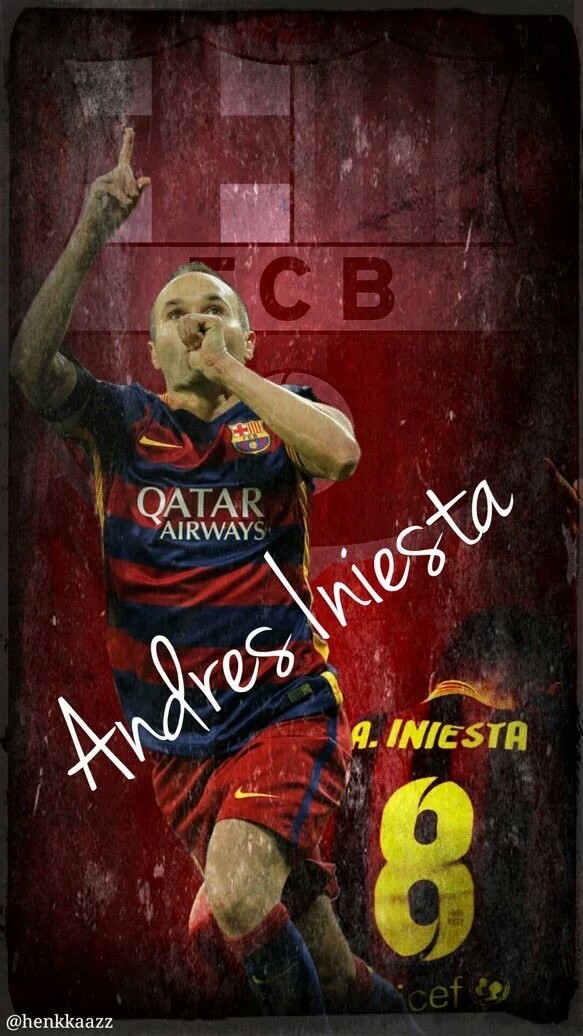 壁纸秀伊涅斯塔国家队生涯谢幕