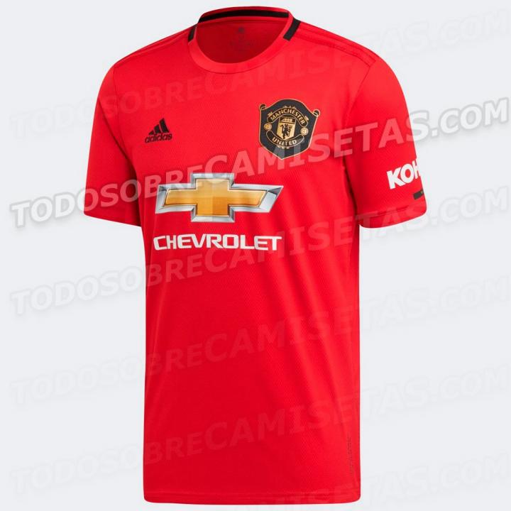 追忆诺坎普奇迹?曼联2019/20赛季主场球衣曝光