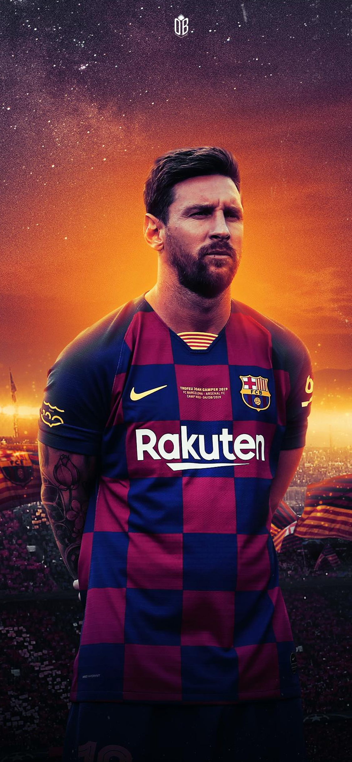 侠世壁纸西甲巴塞罗那梅西第一期