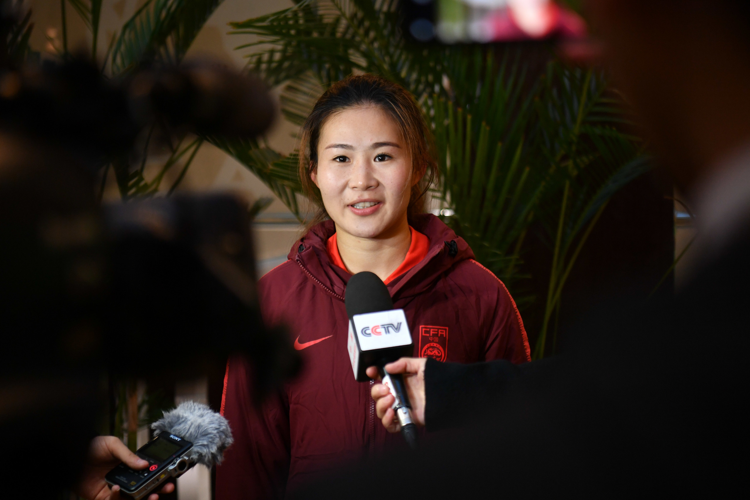 首次入选国家队,翟晴苇表示非常荣幸:"那天正在回家