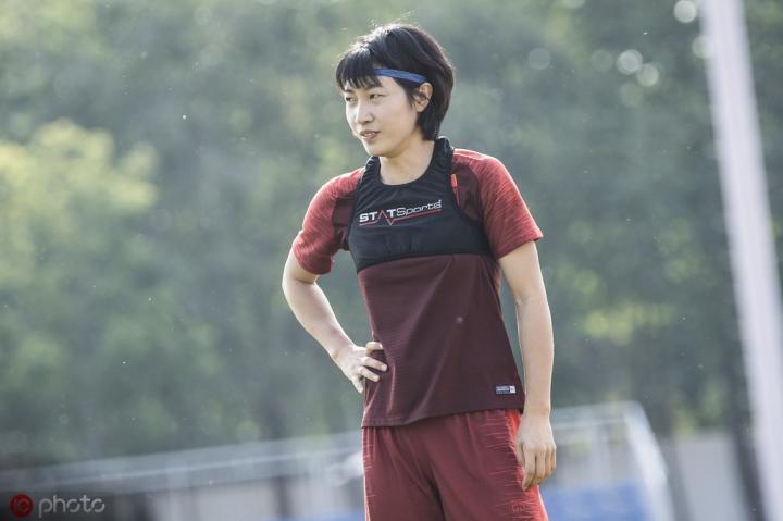 王焱:能看到自己哪里有差距,通过训练我们更加有信心|中国女足|王焱