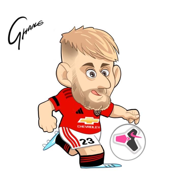 今天更卢克肖,进来的表现有点反向金刚狼的意思.