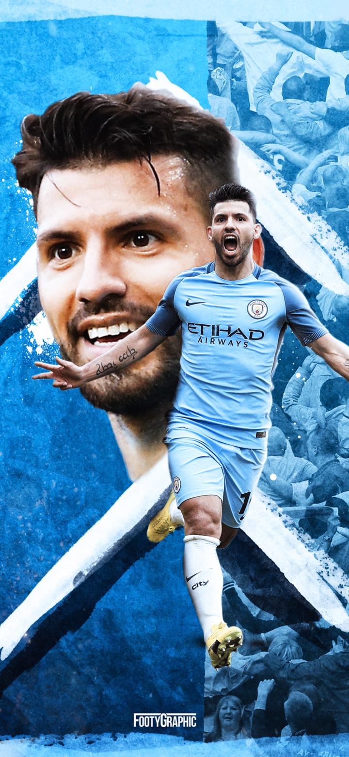 侠世壁纸:英超曼城阿圭罗第一期