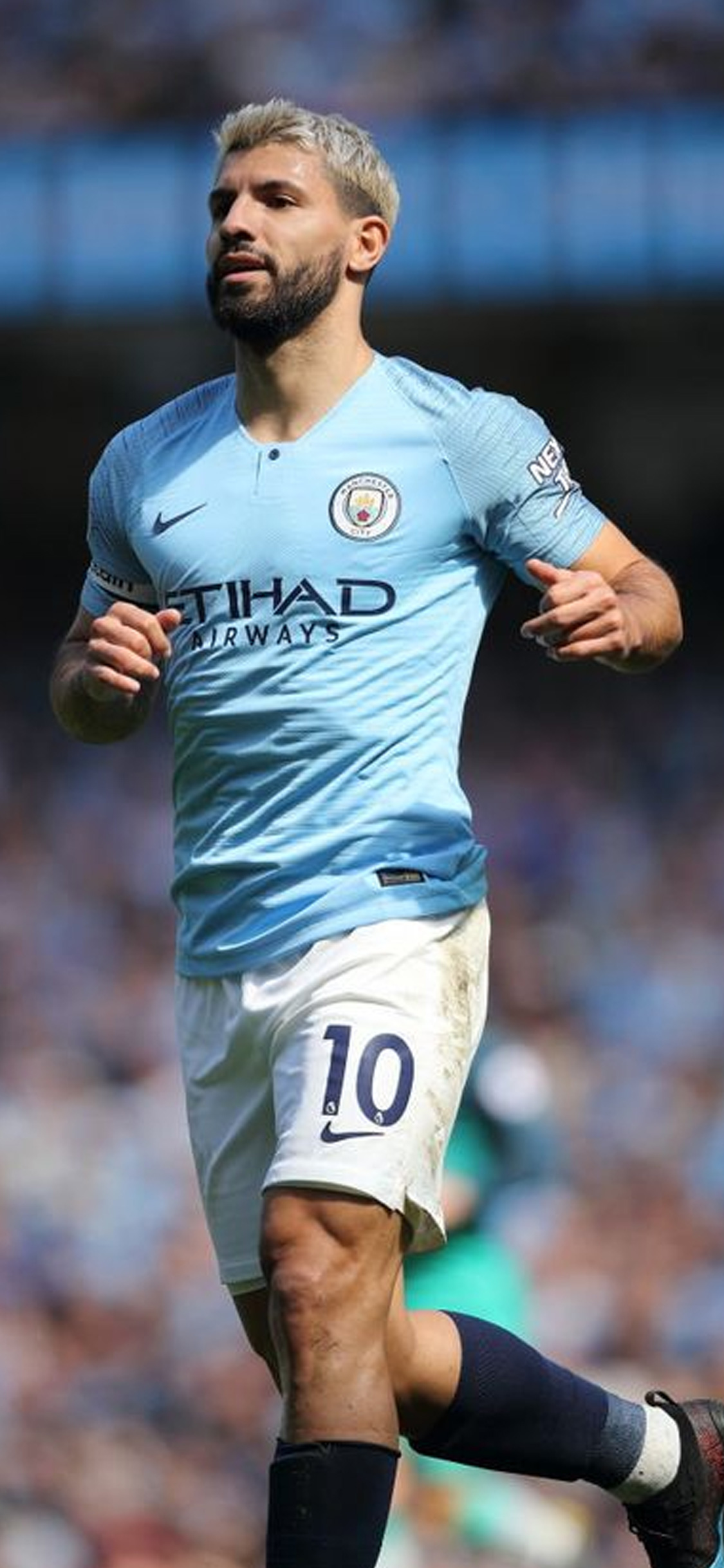 踢球侠壁纸英超曼城阿圭罗高清全面屏手机第三期