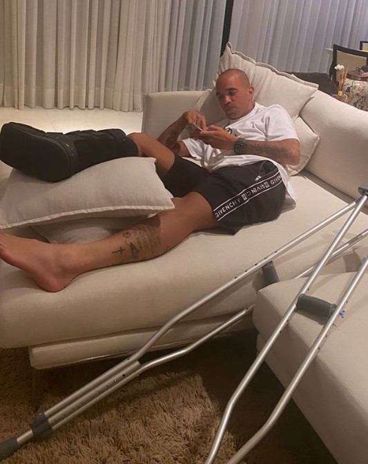 塔尔德利脚踝韧带断裂 将伤缺6个月的时间 米内罗竞技 山东鲁能泰山 塔尔德利 懂球帝