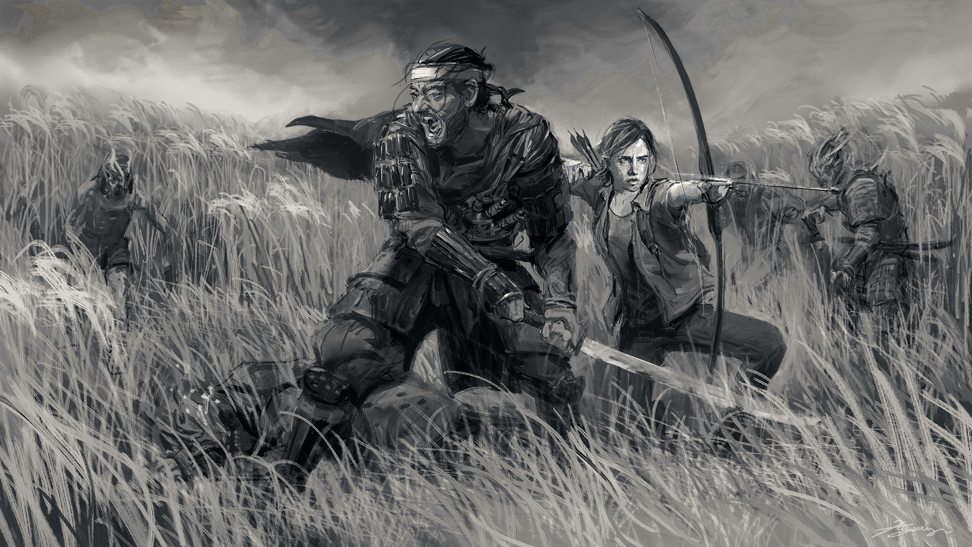 顽皮狗发布贺图《对马岛之魂》设定在13世纪末,蒙古帝国展开东征,所到