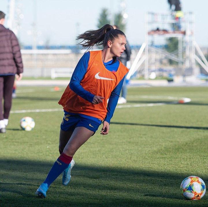 巴萨女足马滕斯#训练日,巴萨女足荷兰国脚马滕斯