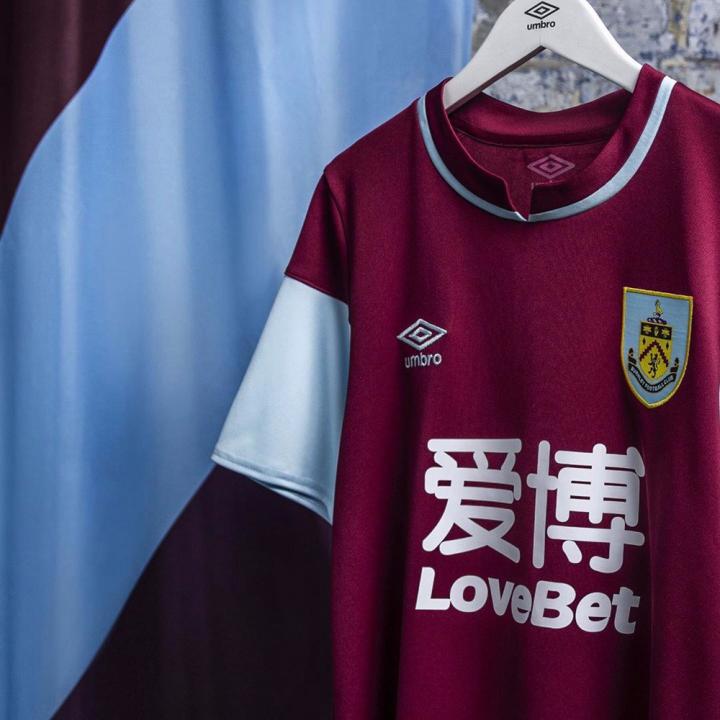 umbro发布伯恩利202021赛季主场球衣