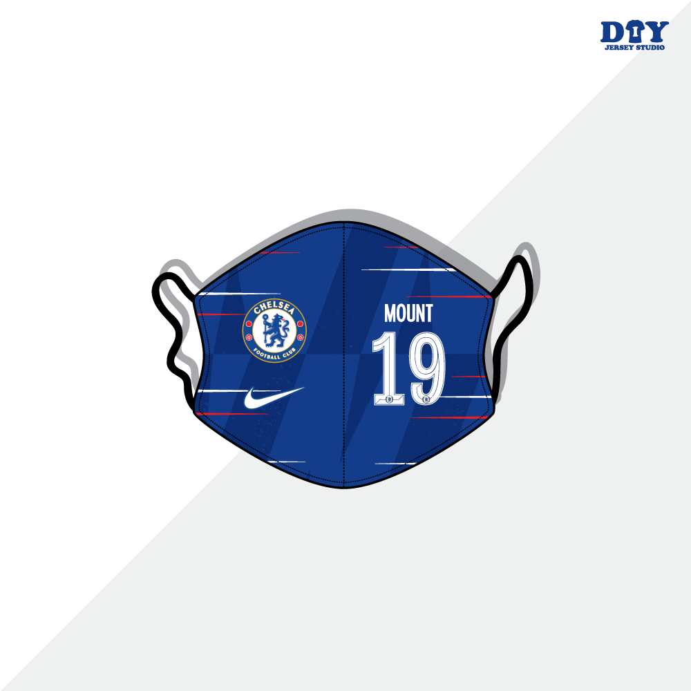 新赛季英超蓝色青春风暴来袭铁血切尔西球迷专属口罩发布