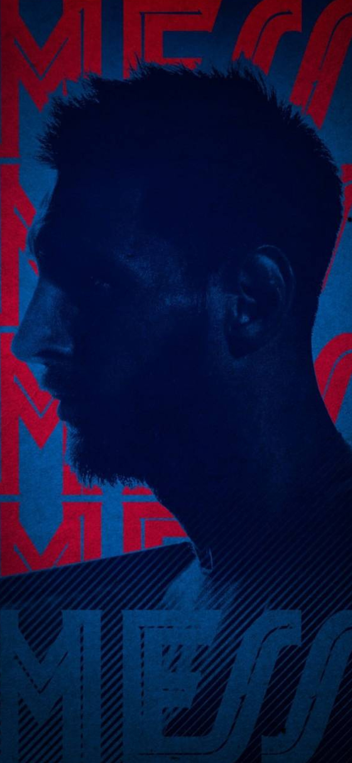 踢球侠壁纸西甲巴塞罗那梅西高清全面屏手机第六期