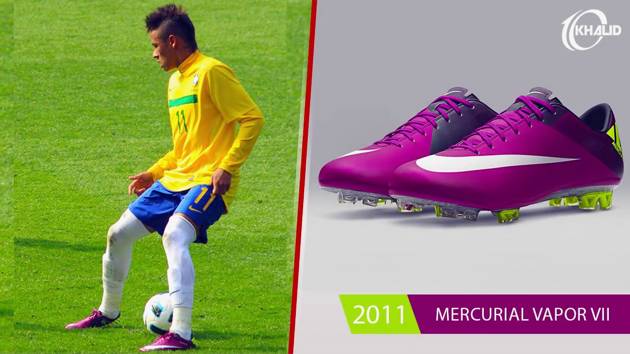 足球俱乐部桑托斯看中,13岁就与耐克展开了合作,而在此前有关他的球鞋