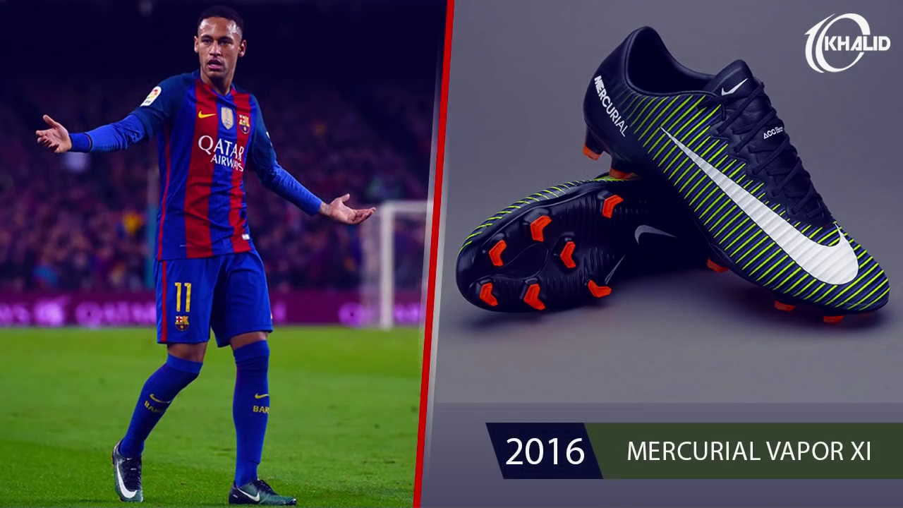 内马尔球鞋回顾