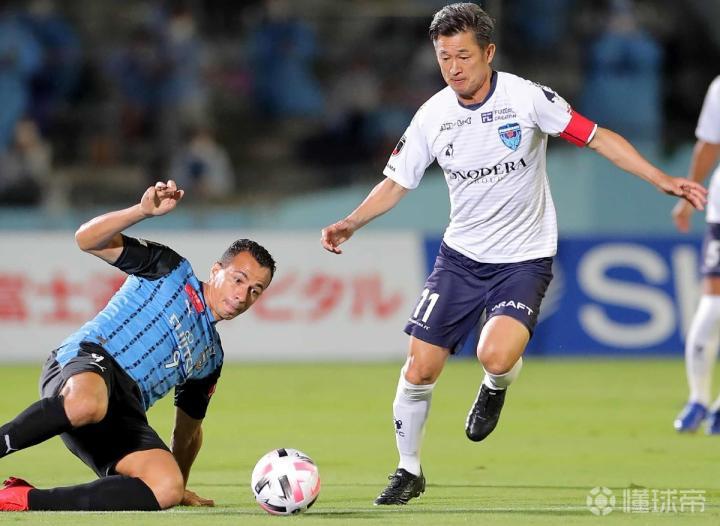 53岁零210天 三浦知良打破日本j1联赛最年长出场纪录 横滨fc 三浦知良 懂球帝