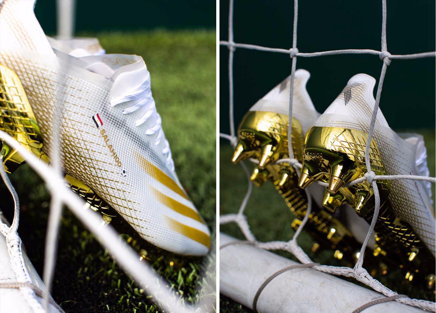 阿迪达斯为萨拉赫推出特别版xghosted1足球鞋