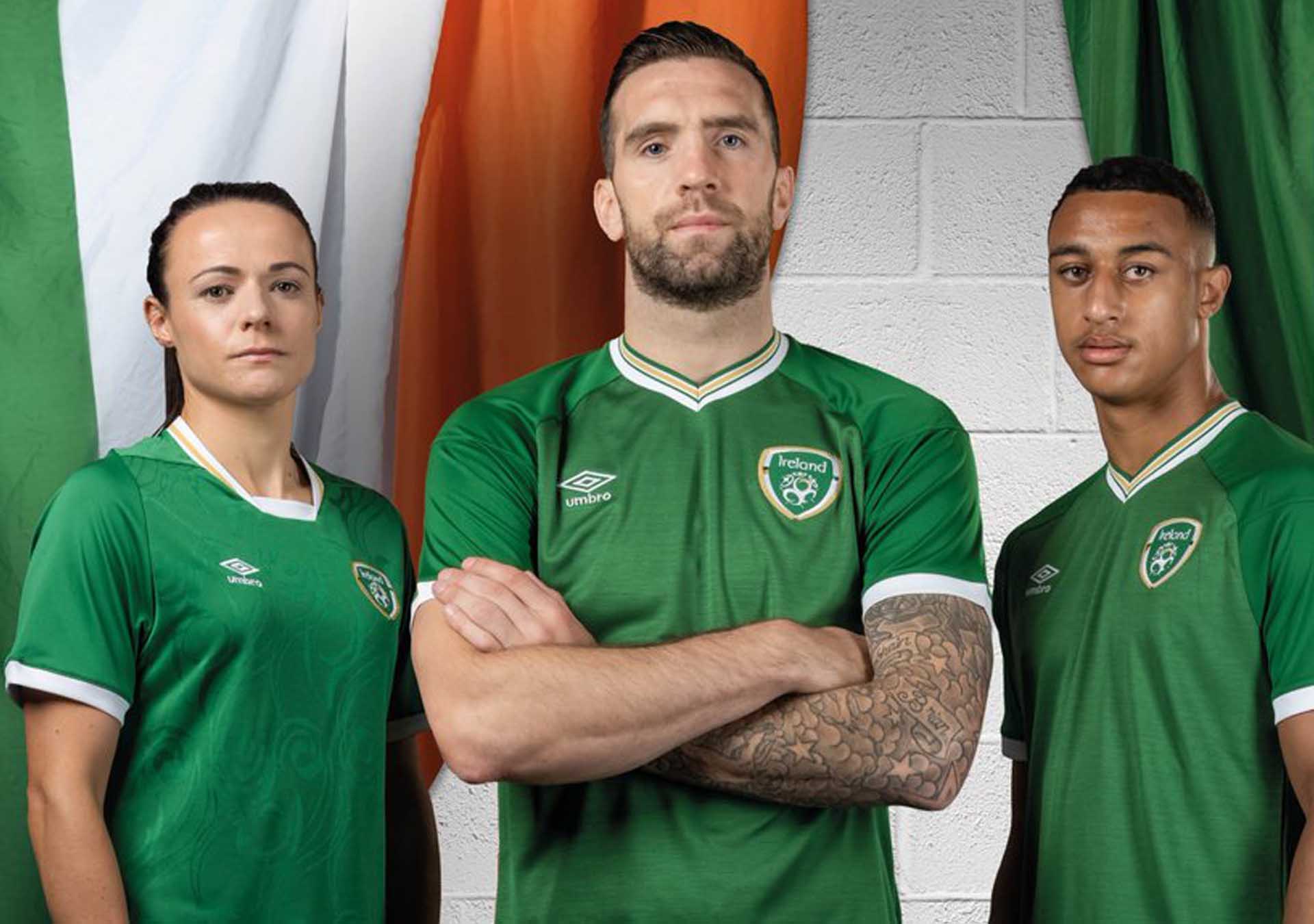 umbro发布爱尔兰国家队球衣