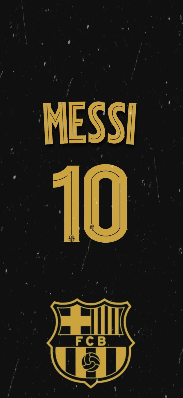 梅西客场球衣壁纸