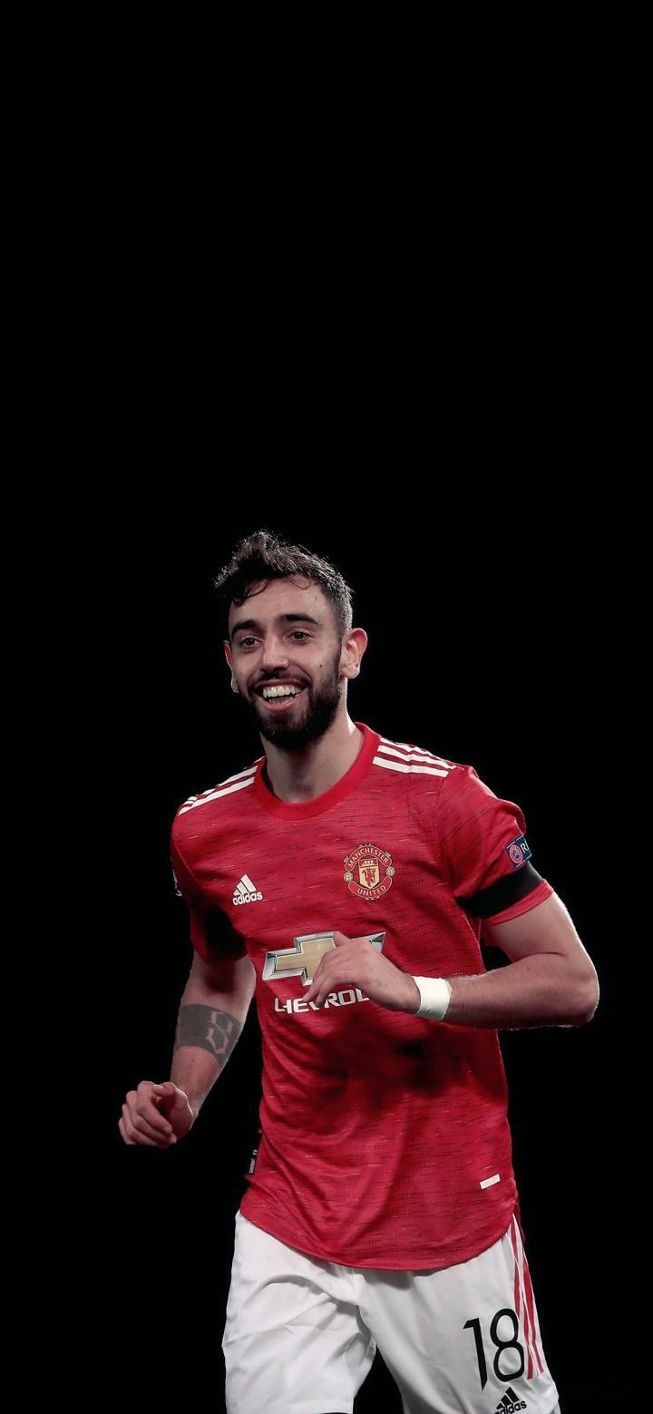 曼联vs利兹联,布鲁诺·费尔南德斯壁纸分享(ps.