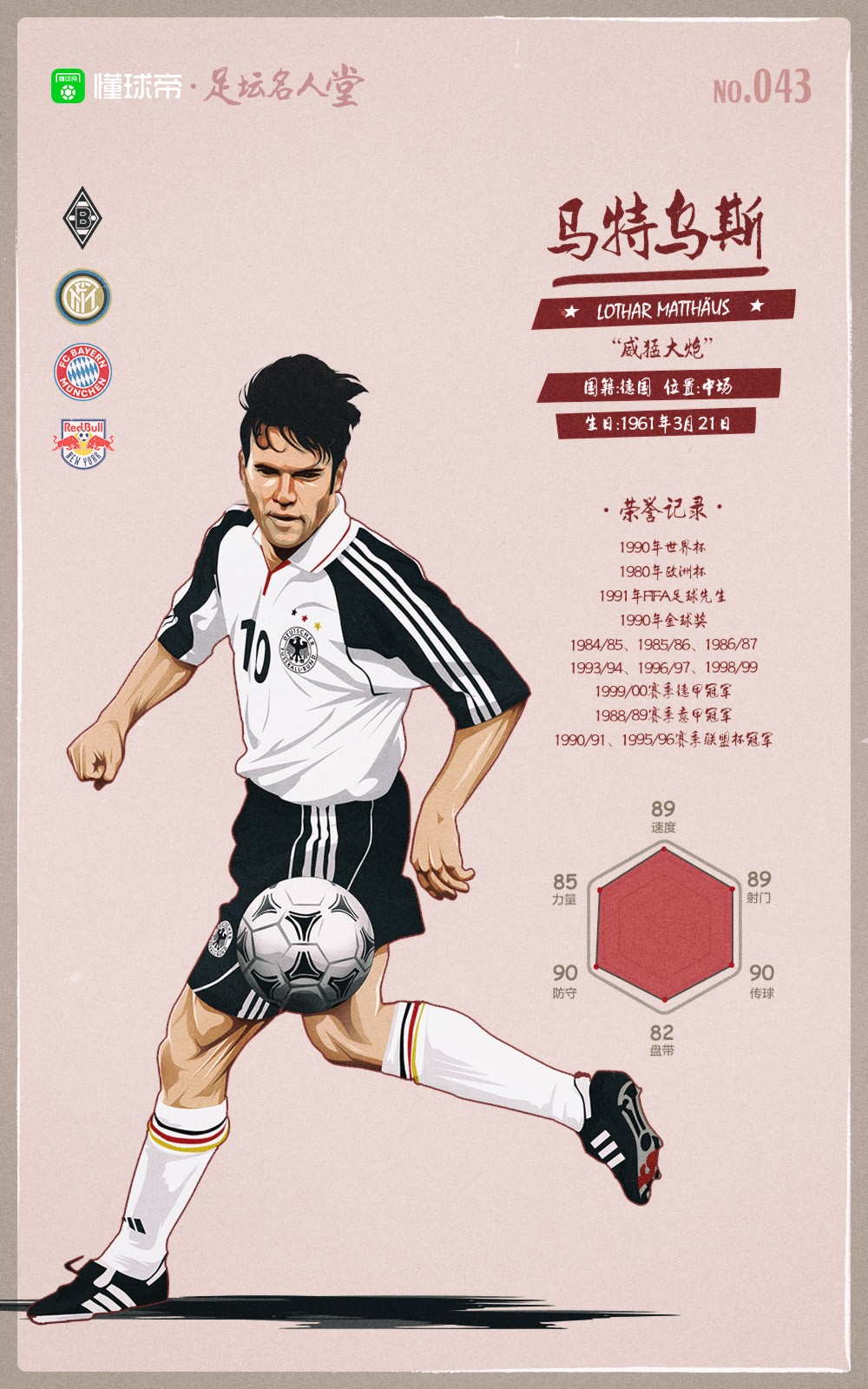 懂球帝足坛名人堂马特乌斯
