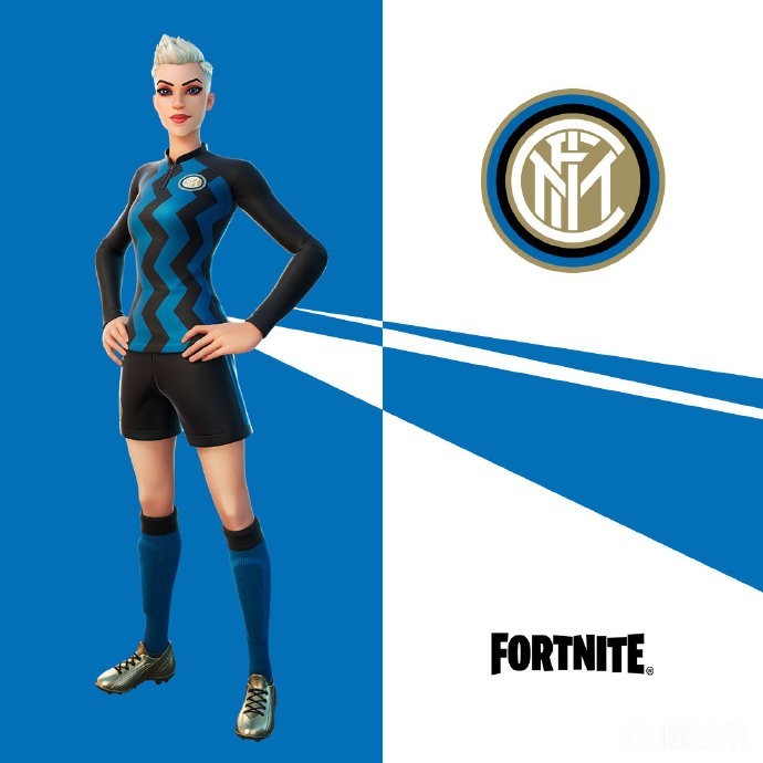 跨界联名来袭 堡垒之夜 推出国米专属皮肤 国际米兰 懂球帝