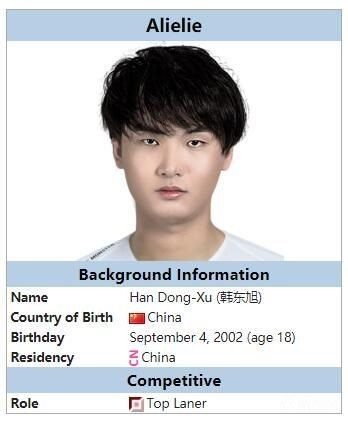 new宝危爆料人omg签约新上路选手alielie