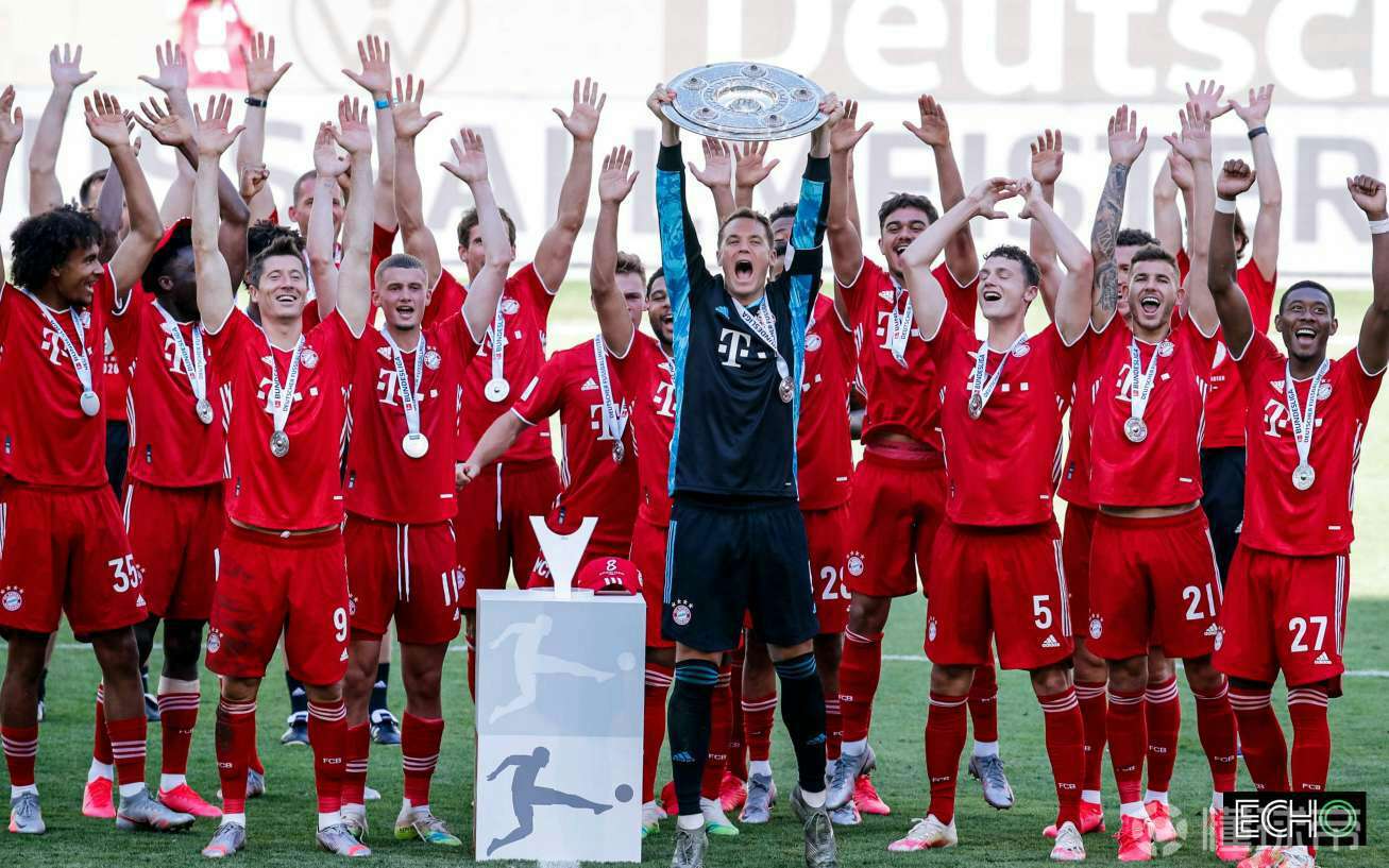 足坛第二支六冠王诞生祝贺拜仁