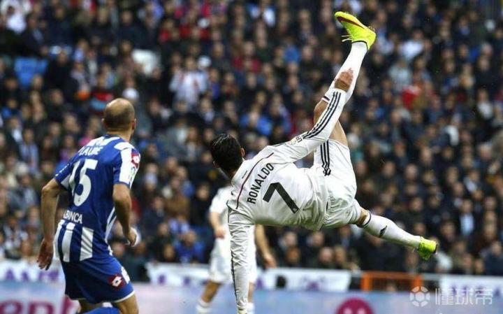 【老脸小将】那些年,c罗还未得分之前尝试过的倒勾|尤文图斯|c罗|懂球