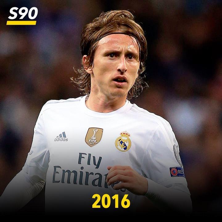 莫德里奇这些年(图源ins:score 90)