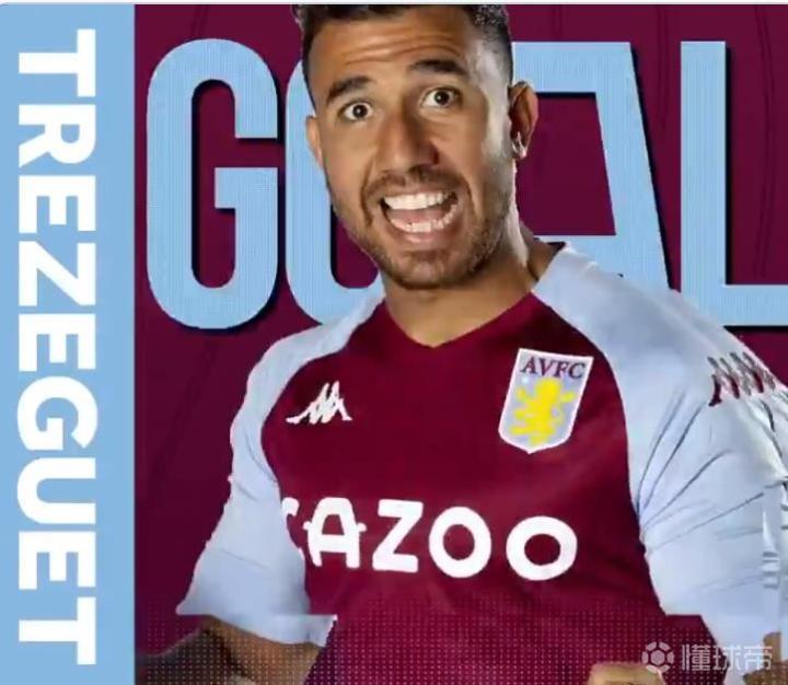 对富勒姆梅开二度维拉边锋特雷泽盖打破赛季进球荒