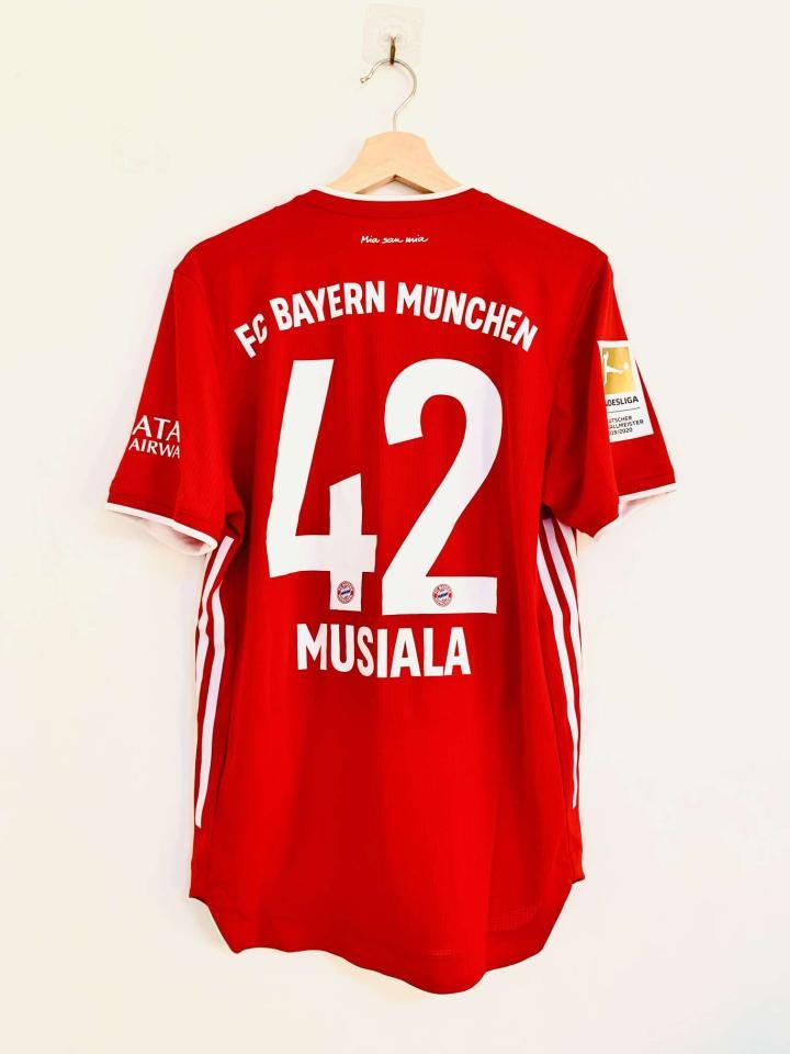 穆西亚拉破门拜仁1:1柏林联合