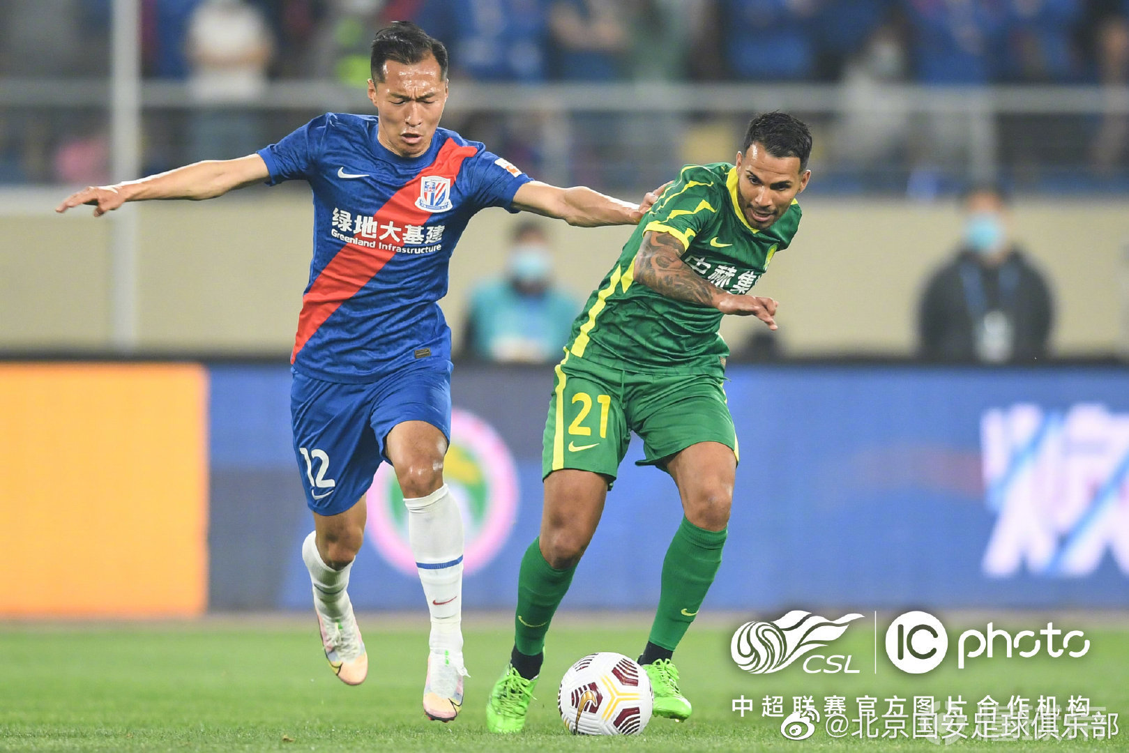4月23日在2021中国平安中超联赛第一轮比赛
