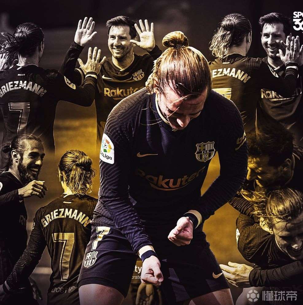 格里兹曼本赛季为球队出战了45场比赛打进了18