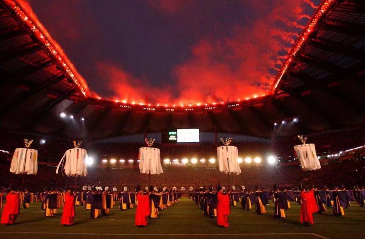 02韩日世界杯开幕式