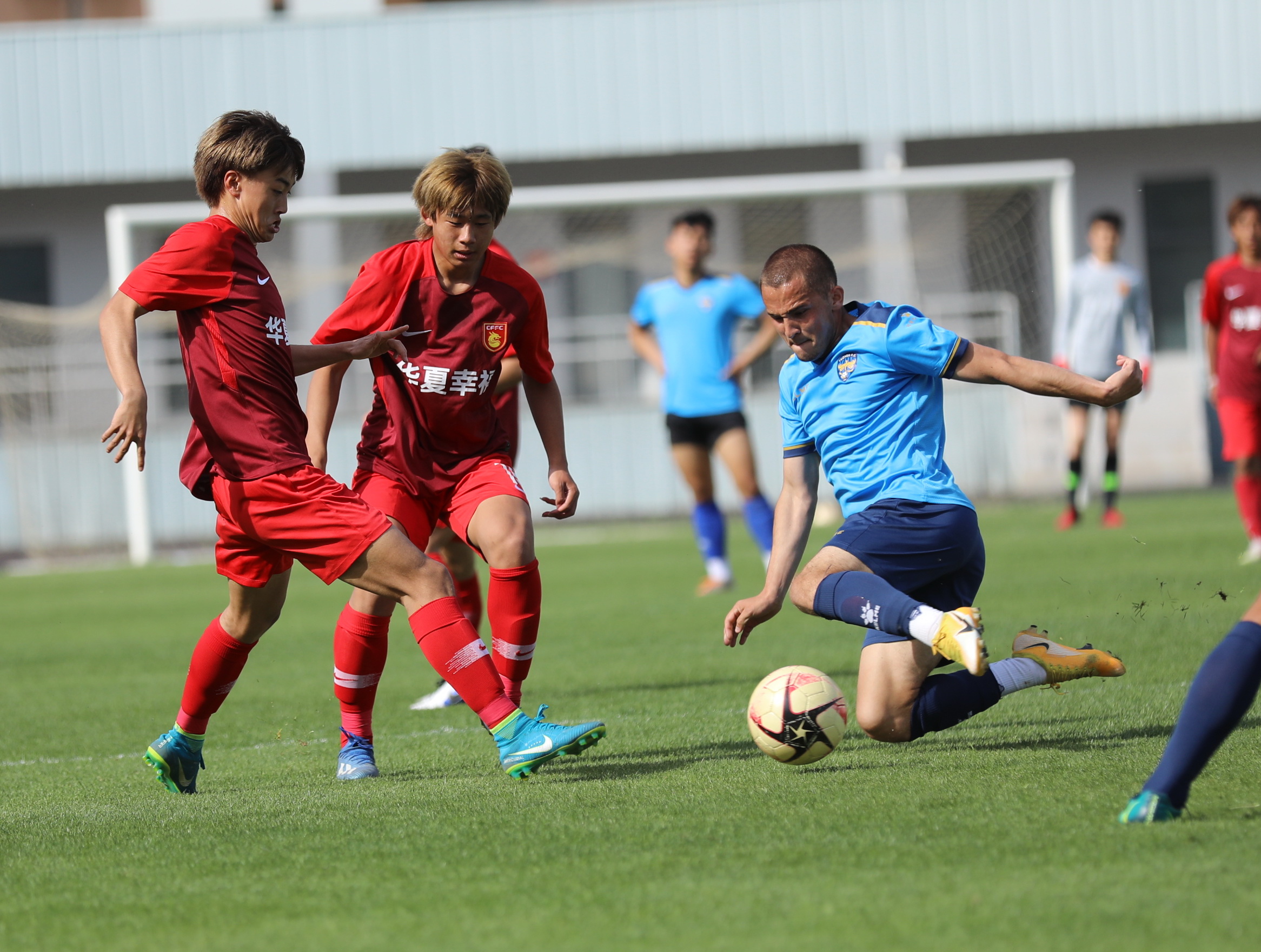 u16u17联队21取胜浙江毅腾u17梯队