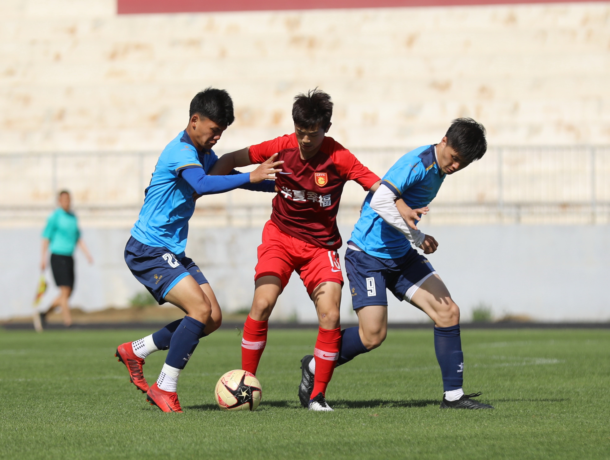 u16u17联队21取胜浙江毅腾u17梯队