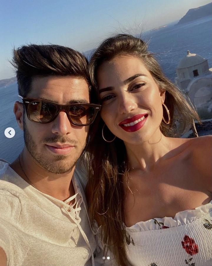 深夜time#皇马王储阿森西奥女友sandra