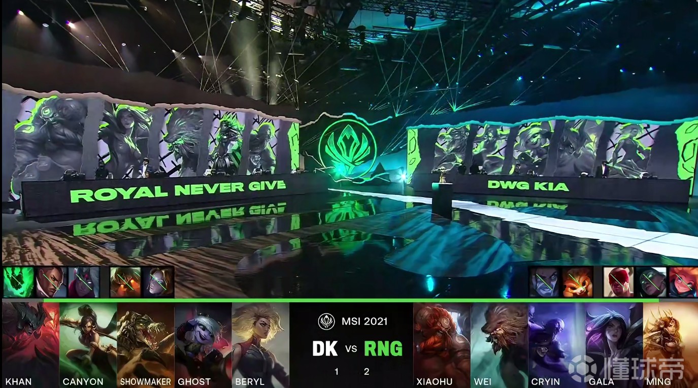 2021msi决赛rng32战胜dk重返王座三年厉兵秣马再沐金雨