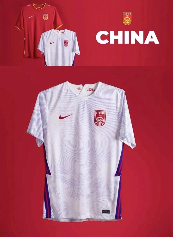 中国队全新客场球衣首秀1-10,可以打几分?