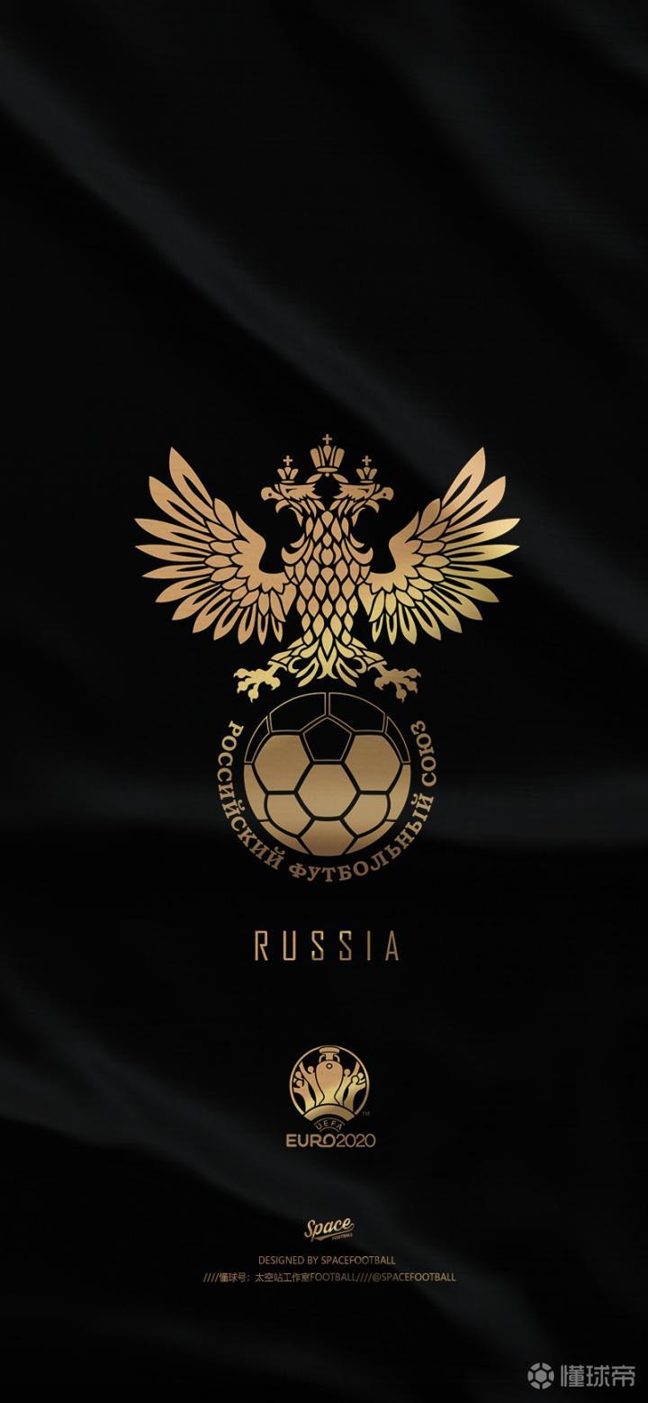 黑金控欧洲杯美洲杯国家队队徽系列壁纸第一期