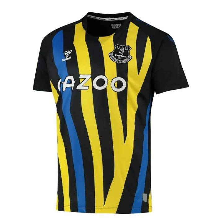 2021/22赛季,埃弗顿主场球衣