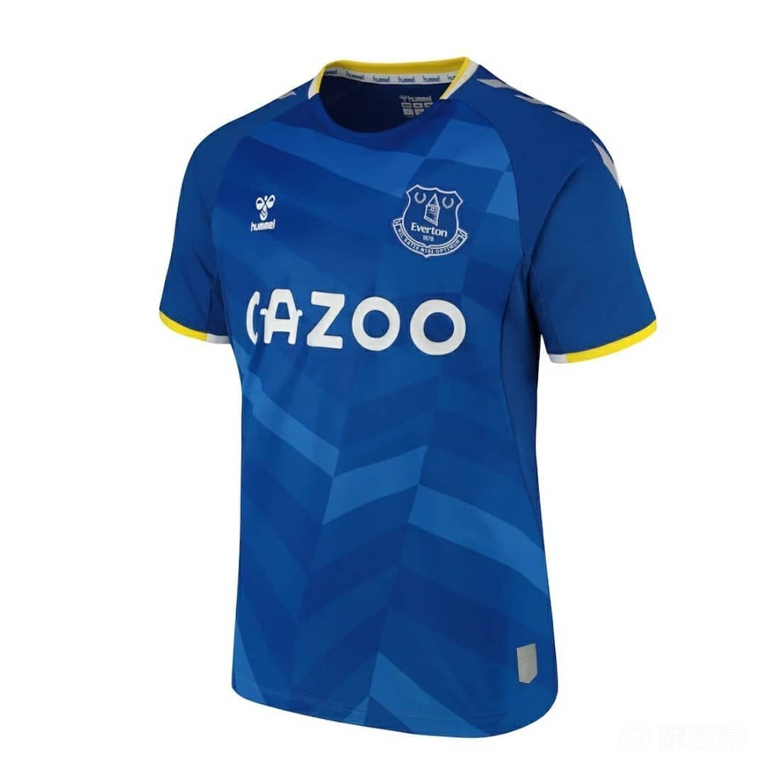 202122赛季埃弗顿主场球衣