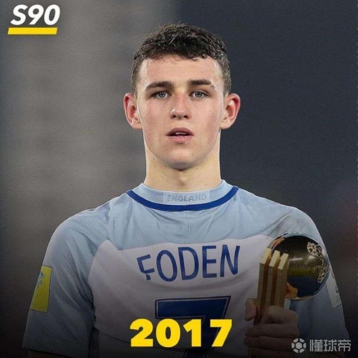 福登的成长进化史|曼城|福登|懂球帝