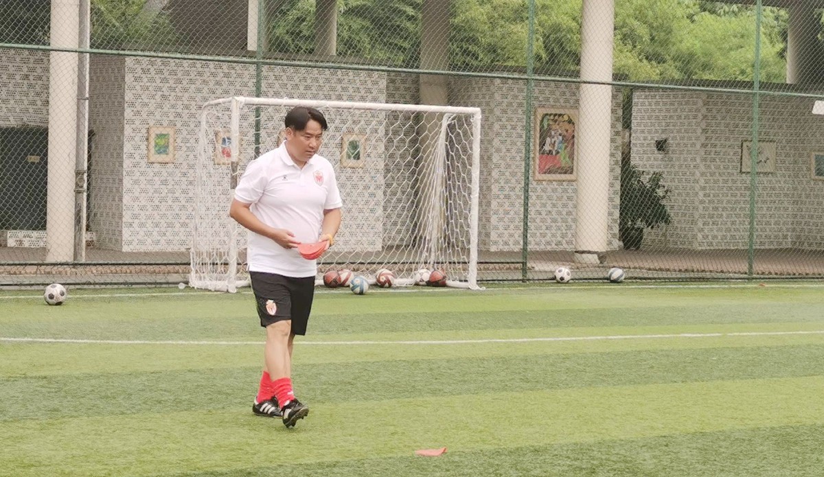 张林海:既是解说嘉宾,也是青训教练