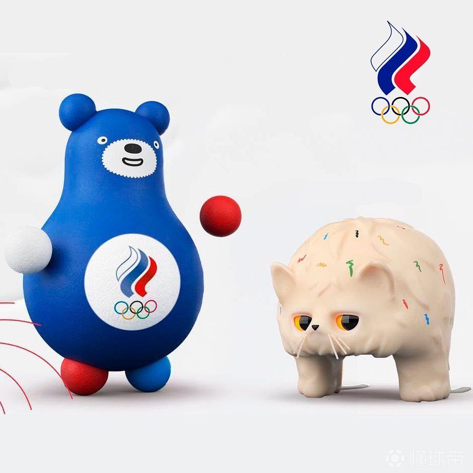 俄罗斯奥委会发布了东京奥运会国家队吉祥物的形象